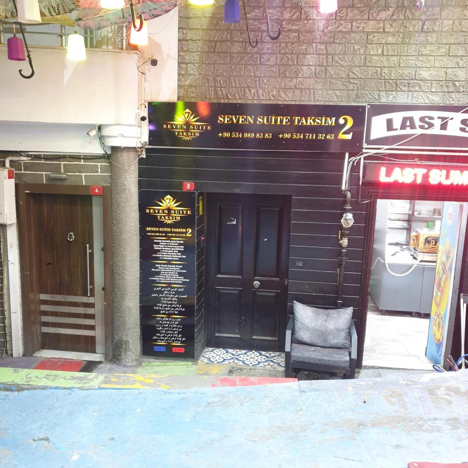 Seven Suite Taksim Istanbul Eksteriør billede